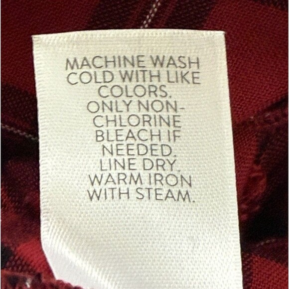 J.Jill Women’s Tartan Plaid Tunic Boho Grunge Cottagecore Babydoll Casual Sz 2XL - Picture 7 of 9